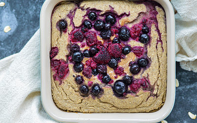 Vegan Baked Oatmeal