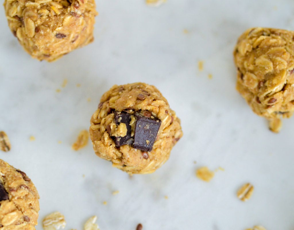 Gluten-Free Tahini Maple Oat Bite Recipe
